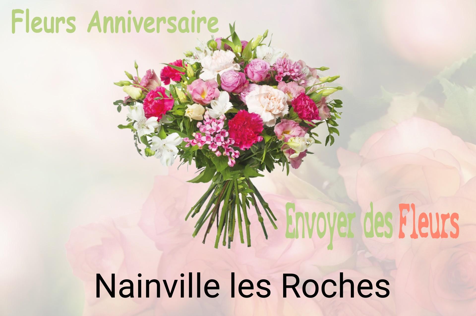 Bouquet de fleurs d’anniversaire livré à Nainville-les-Roches