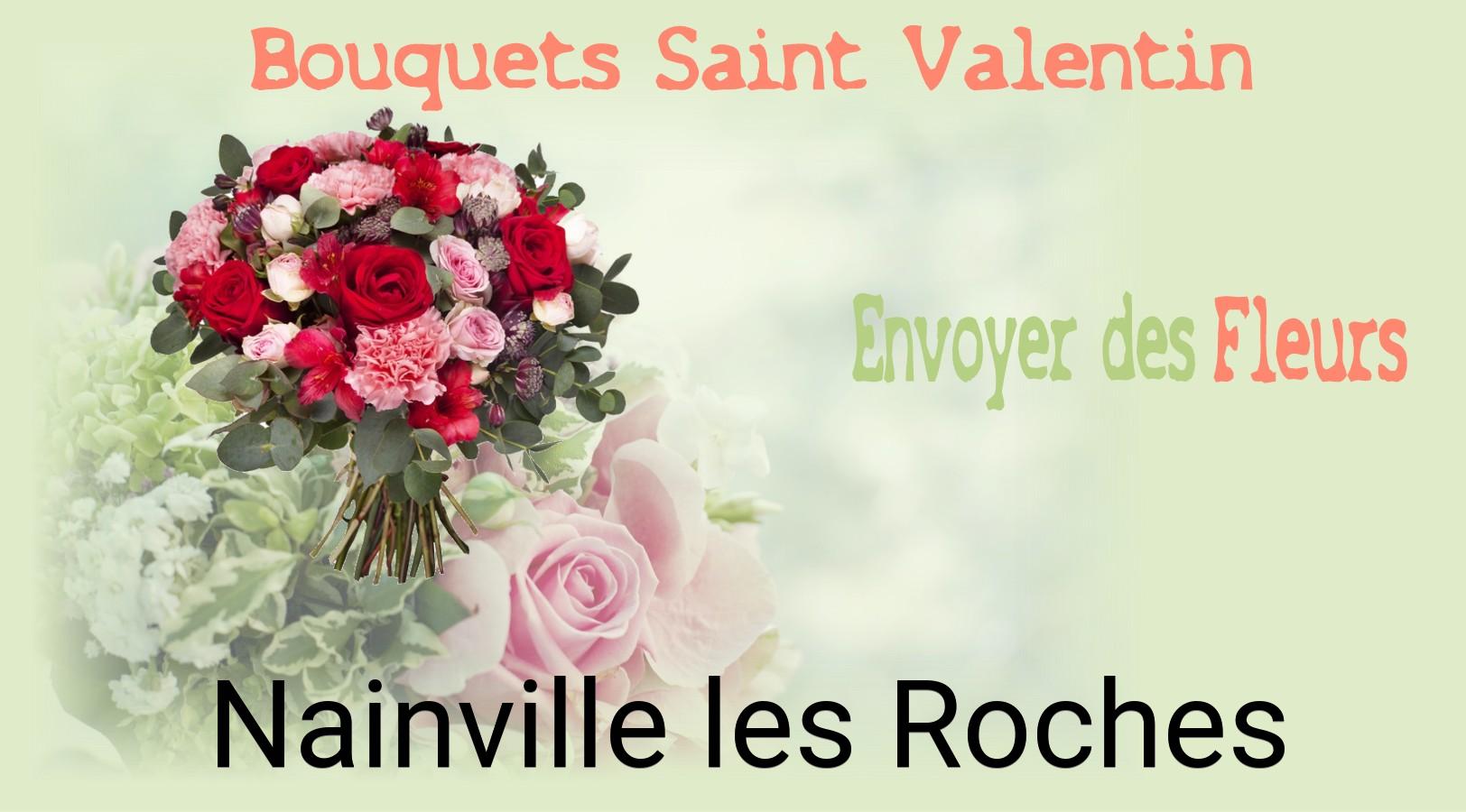 Roses de Saint-Valentin livrées à Nainville-les-Roches